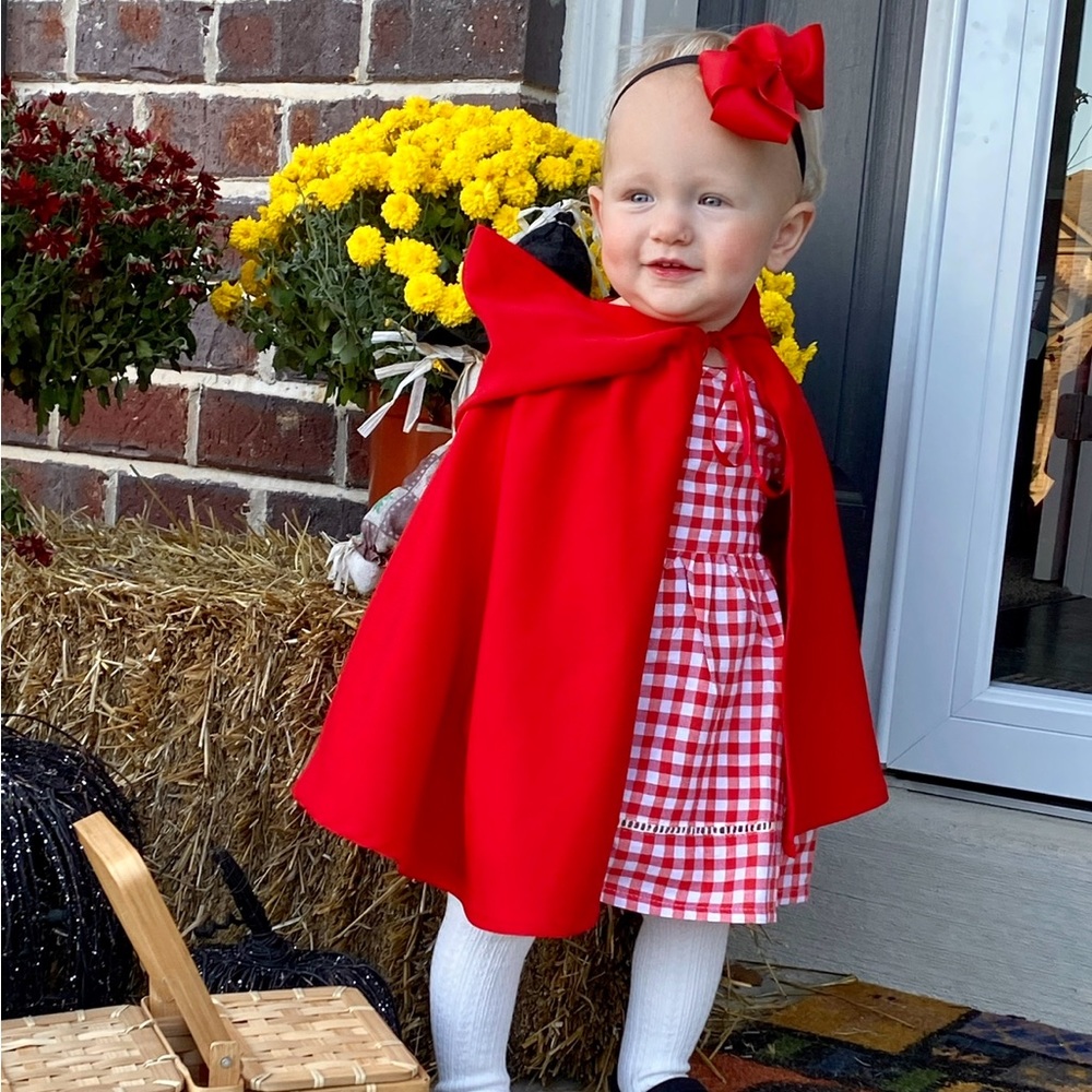 Halloween Costume: 12-18M Little Red Riding Hood